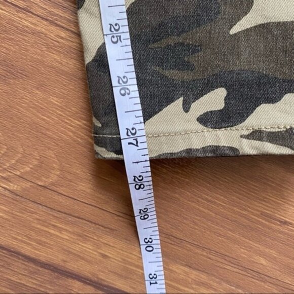 Tractrblu Julia High Rise Jean Army Green Size 25 - Picture 6 of 9